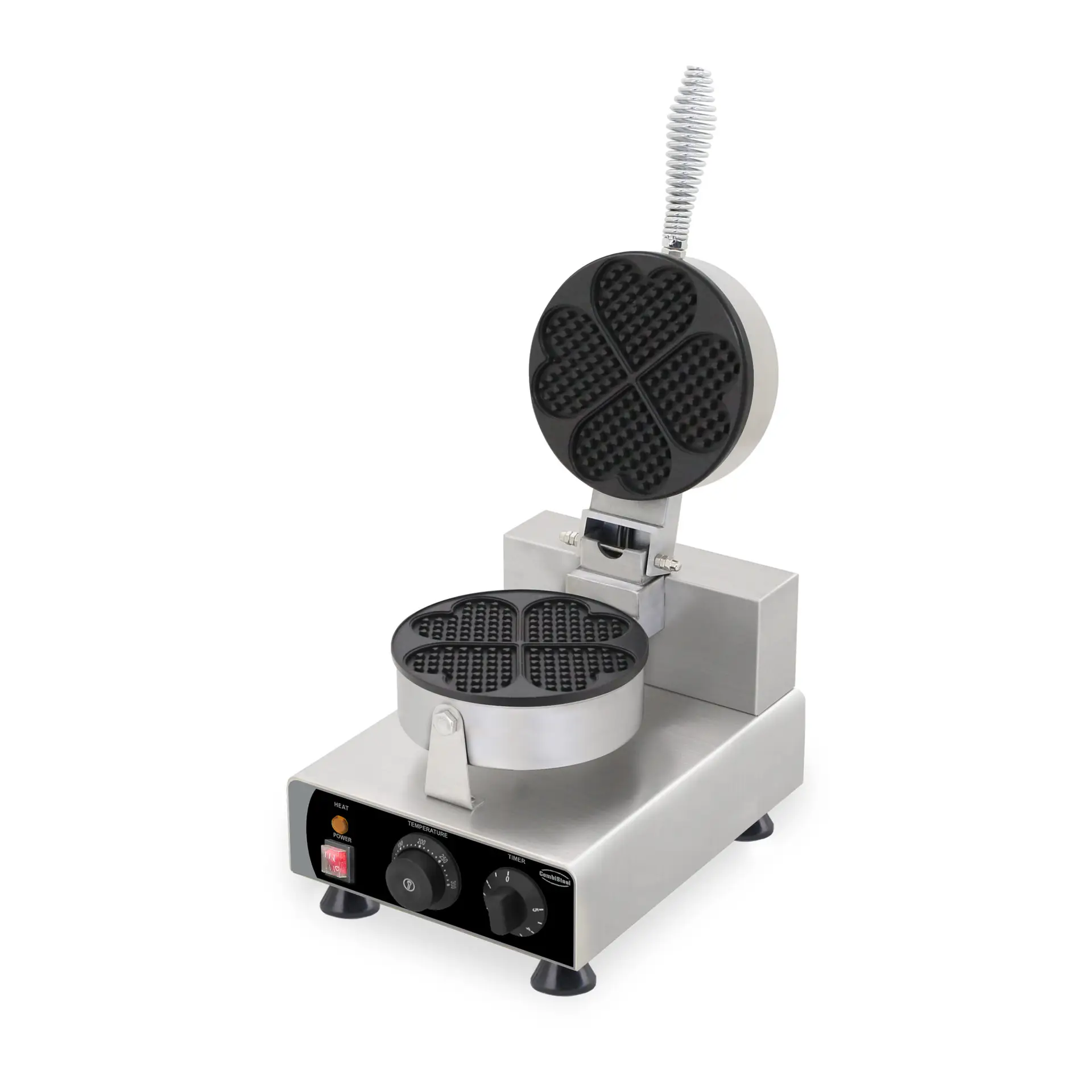 WAFFLE IRON 4PCS HEART SHAPE