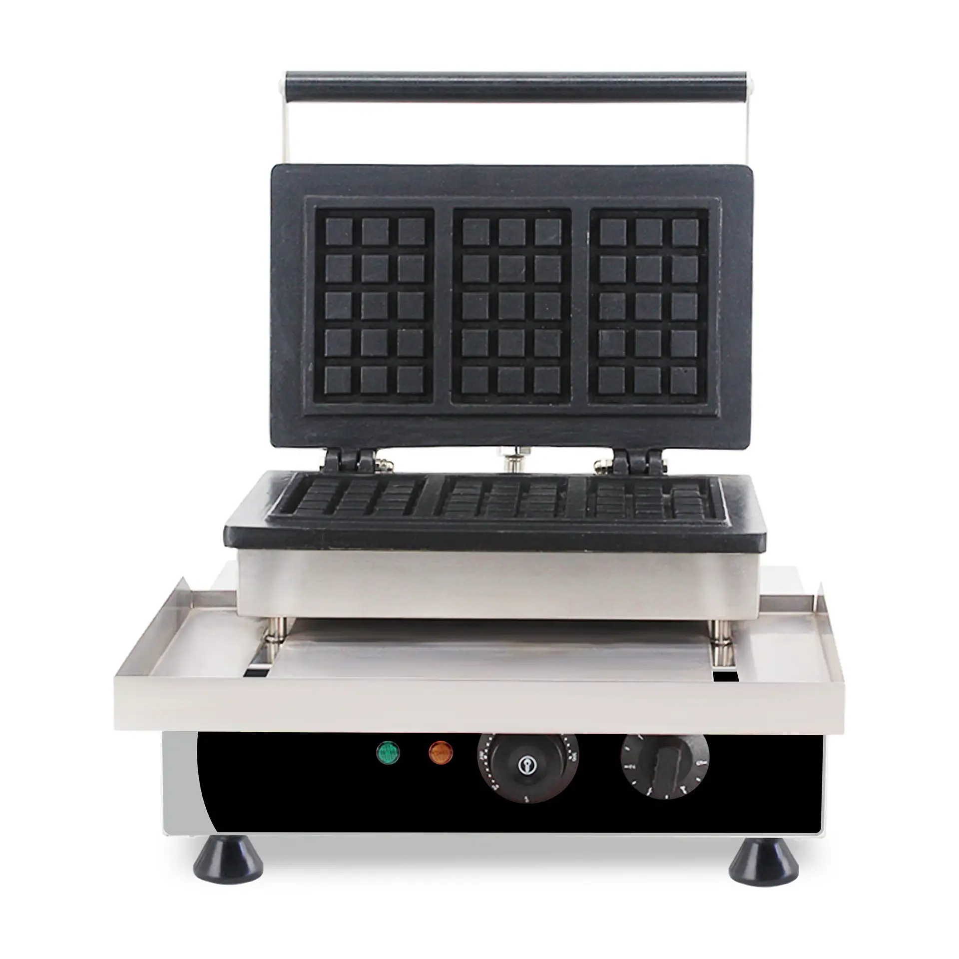 WAFFLE IRON 3PCS BRUSSELS WAFFLE - Image 3