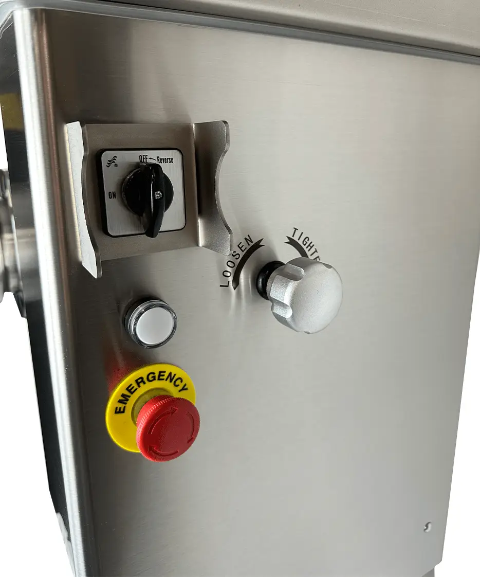 MEAT GRINDER 32 - 500KG/H 400V - MOBILE - Image 5