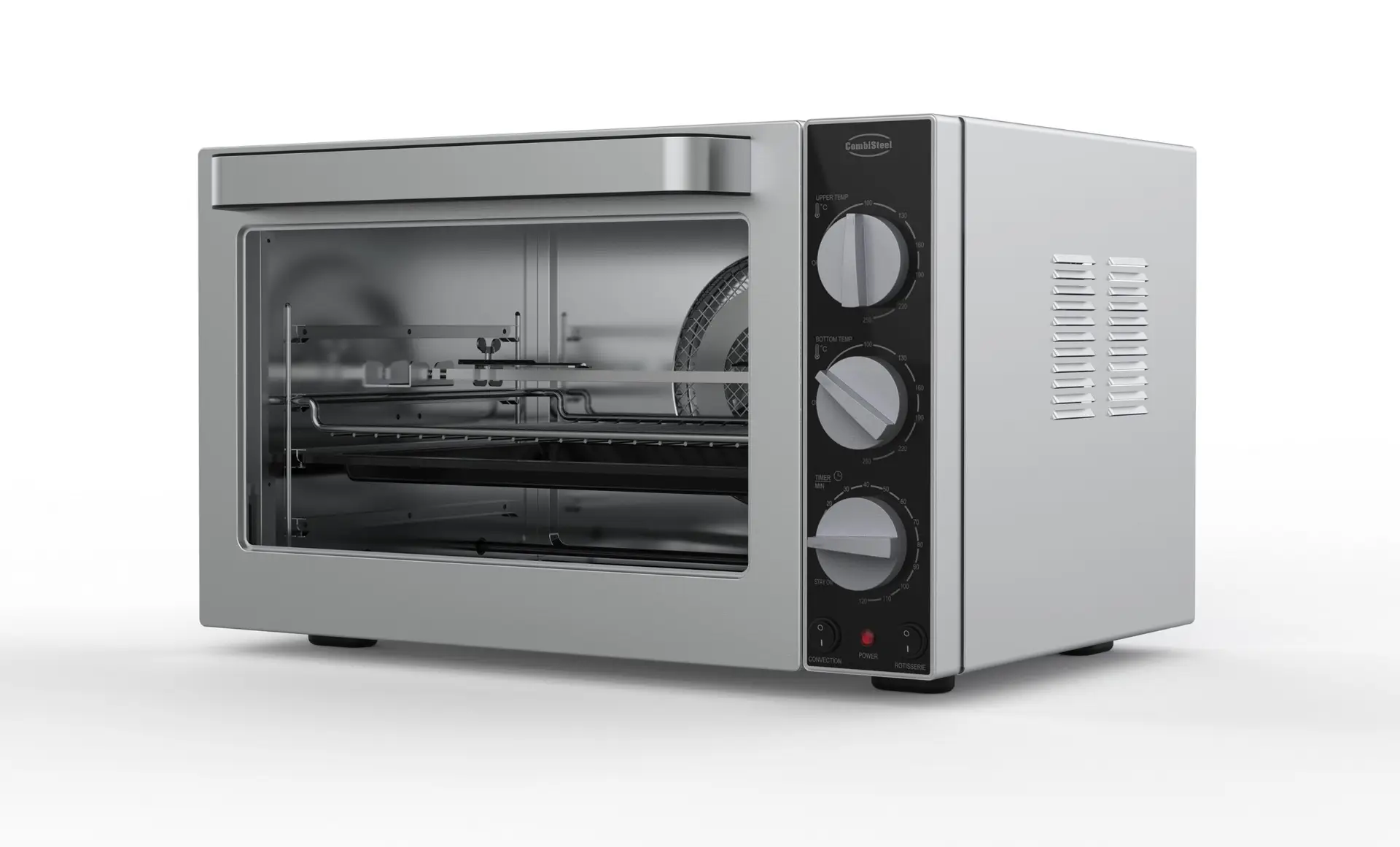 ELEC. CONVECTION OVEN WITH ROTISSERIE FUNCTION - Image 2