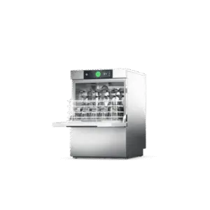 Hobart GCPW-10B 400mm Basket Frontloading Commercial Glasswasher with Drain Pump, 16 Pint Capacity