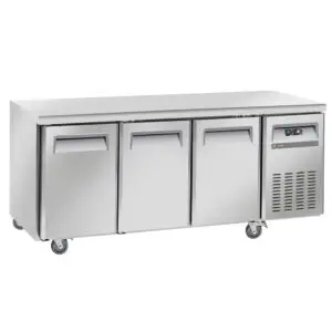 Diverso WR-GTN3-3N Cooling table, ventilated, 3 doors GN 1/1