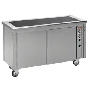 Diamond VT12 Vitroceramic Electric Induction Cooker on Open Cupboard, 2.2kW