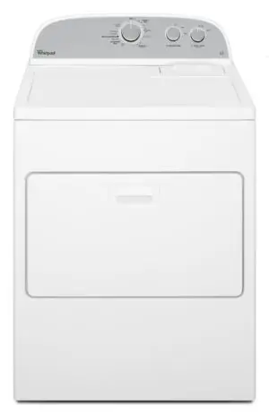 Whirlpool GRADED Atlantis 3LWED4815FW 6th Sense American Style Vented Dryer, 15kg
