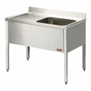 Diamond L1210S-6-KD-D Sink w/ Left Draining Board