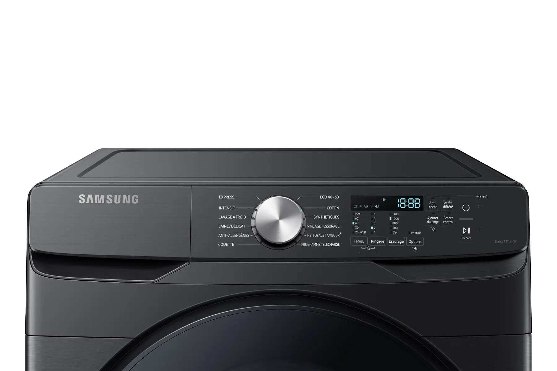 Samsung WF18T8000GV/EU, 18kg Large Capacity Washing Machine, C Rated in Black - Image 6