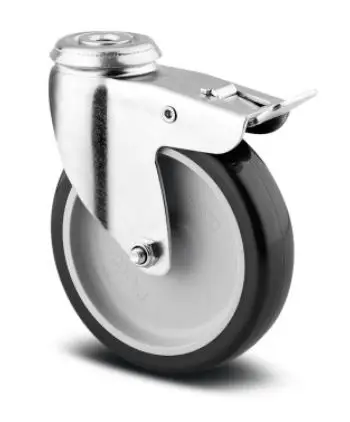 CASTOR SET FOR CLEARING TROLLEYS 4X