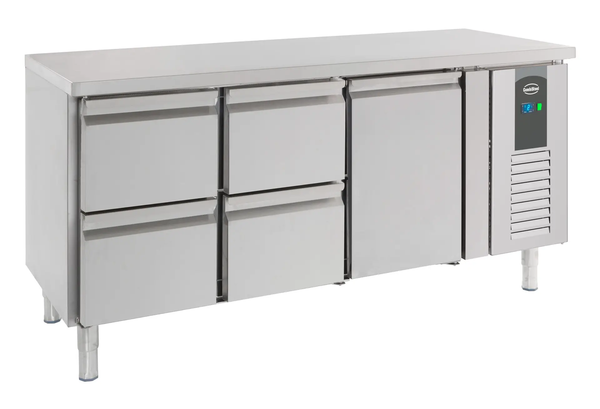 700 REFRIGERATED COUNTER 1 DOOR AND 4 DRAWERS