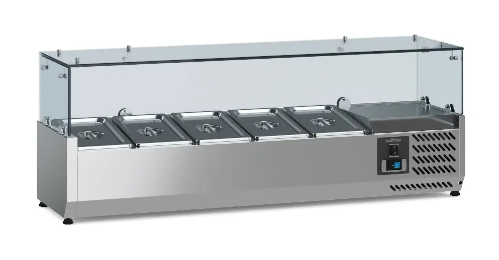 REFRIGERATED COUNTER TOP 1/4 GN x 5