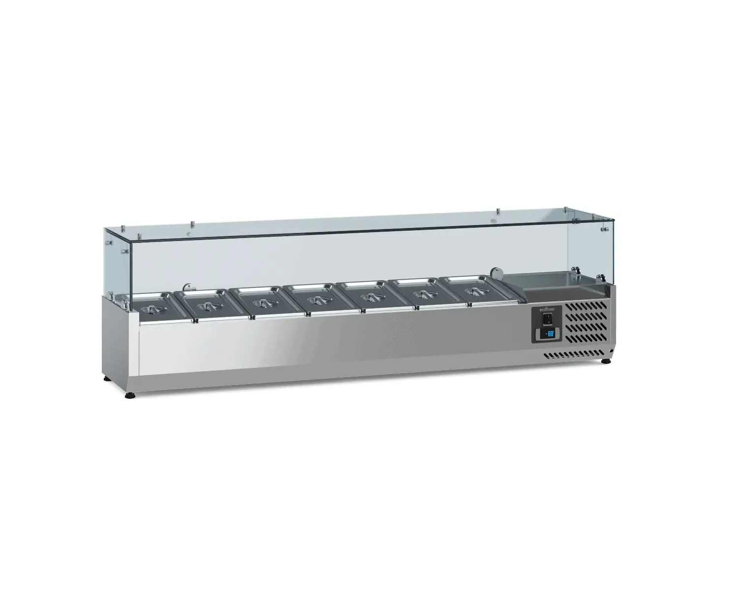 REFRIGERATED COUNTER TOP 1/4 GN x 7 - Image 2