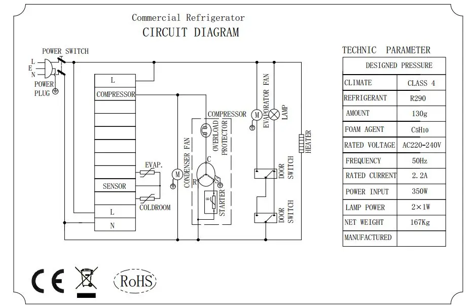 REFRIGERATOR SS 1200 LTR STATIC - Image 3