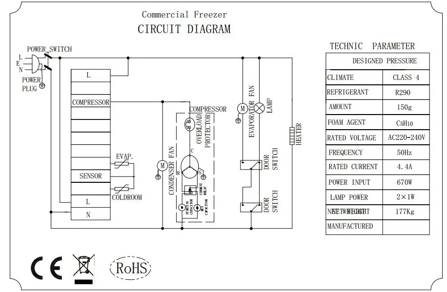 FREEZER SS 1200 LTR STATIC - Image 3