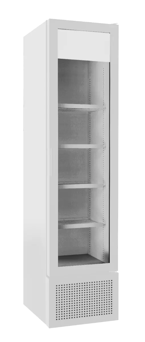Sterling Pro GRADED Green BBS225WOC Slimline Single Door Display Chiller, 225 Litres