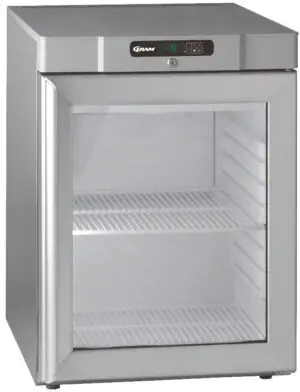 Hoshizaki Gram COMPACT FG 220 RG 2W Glass Single Door Undercounter Freezer, 128 Litres