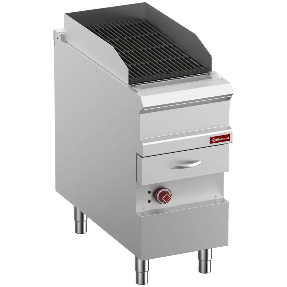 Diamond E9/GVQA4-N Freestanding Steam Electric Grill, 7kW