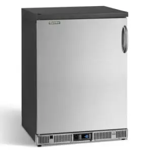 Gamko GF/100LSCS Left Hand Hinged Solid Single Door Anthracite Bottle Cooler, 50 Pint Glasses