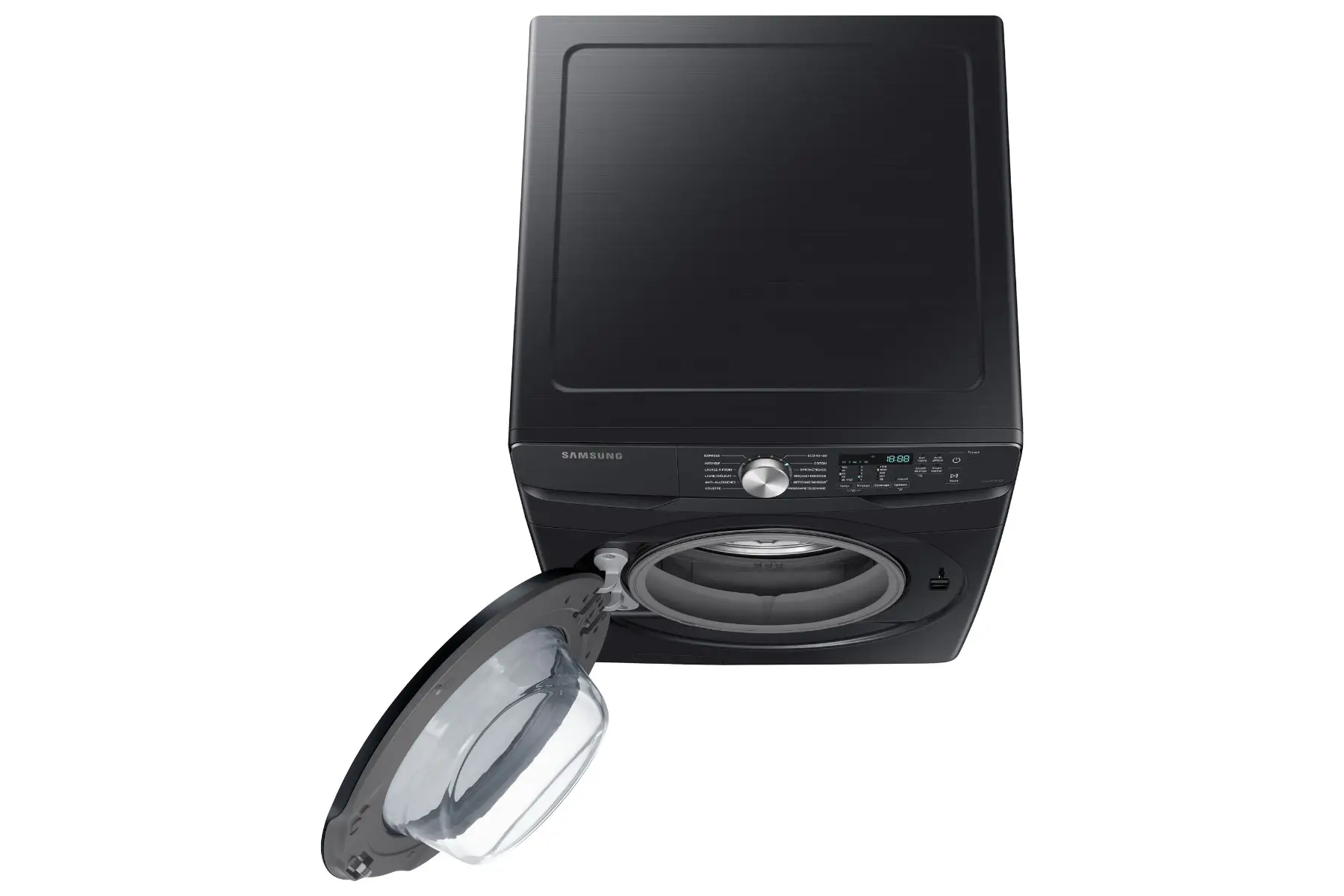 Samsung WF18T8000GV/EU, 18kg Large Capacity Washing Machine, C Rated in Black - Image 10