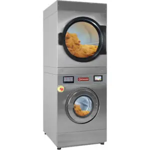 Diamond DEES/14-TS-LIQ Stacked Washer & Rotary Dryer Combo with Touch Screen, 14kg Washer / 14kg Dryer