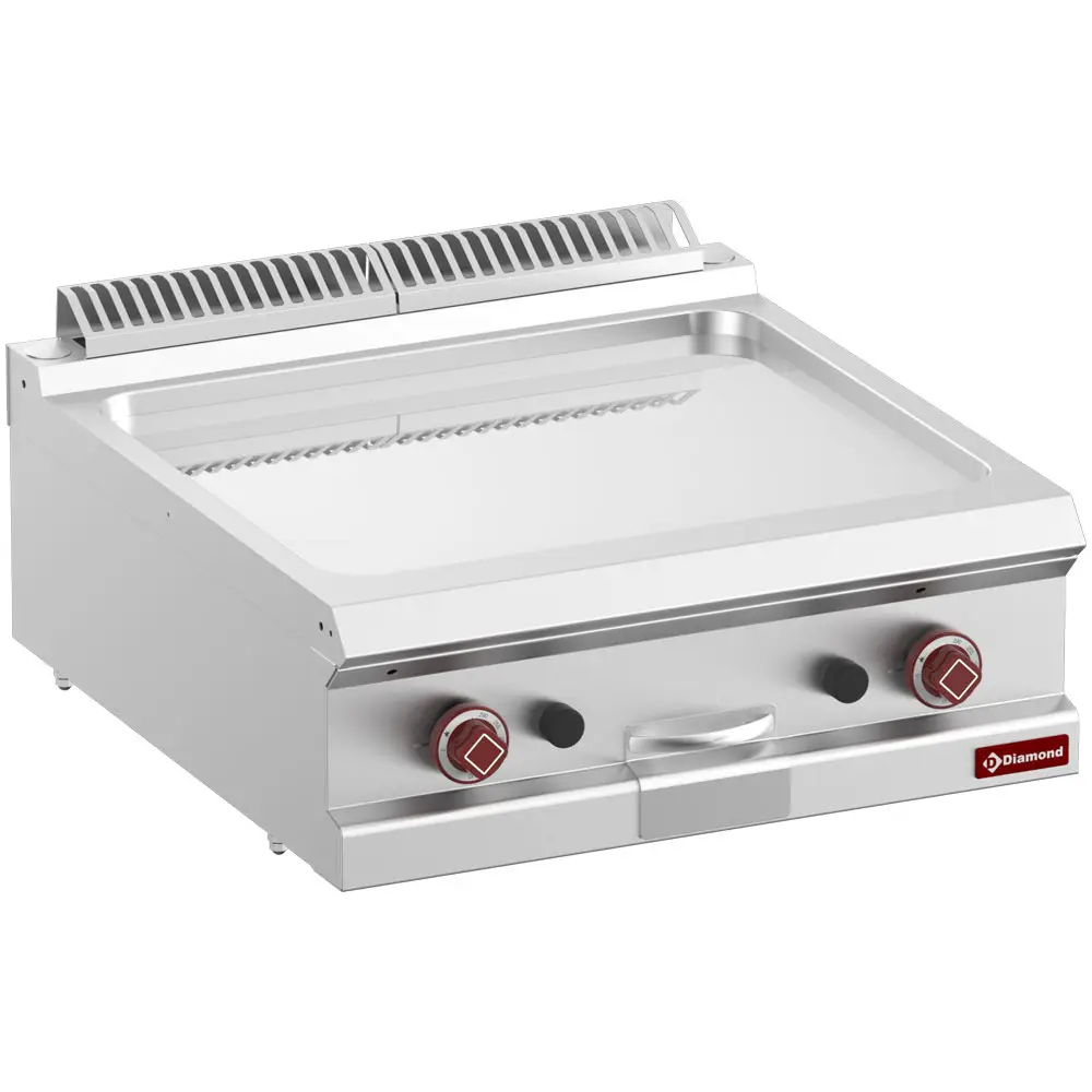 Diamond G7/PLCD7T-N Gas Smooth Fry Top Grill