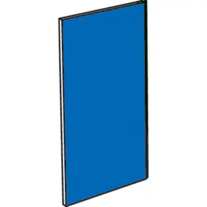 Diamond S80/HBL Furnishing Panel "Blue" Side