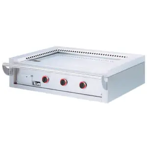 Diamond TPG3-15/T Tabletop 3 Area Gas Teppanyaki Plate