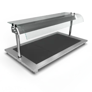 Moffat D3HT Drop-In Hot Top Model with Curved Glass Open Front Gantry