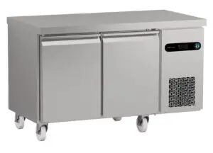 Hoshizaki Gram SCR-130DG-LR-RRC-C1 U Stainless Steel 2 Door Preparation Counter, 300 Litres