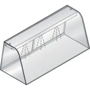 Diamond DPA/SP08 Element Lighting Display with Sliding Doors, 0.02kW