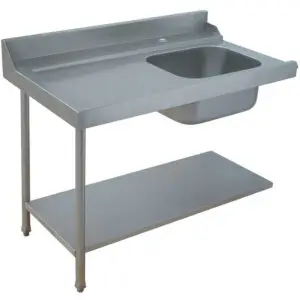 Diamond GTV-18 Left Pre-Wash Entry Table