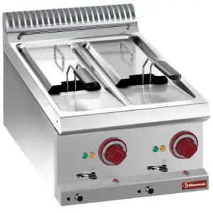 Diamond E7/F2V64T Electric fryer 2 tanks 6 liters -Top-