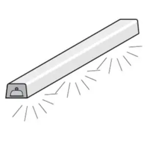 Diamond DPA/RE18 Element Neon Lighting Ceiling Display, 0.03kW