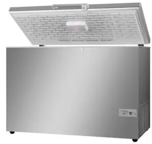 Vestfrost SZ362C-STS Stainless Steel Lid Commercial Ice Cream Freezer, 373 Litres