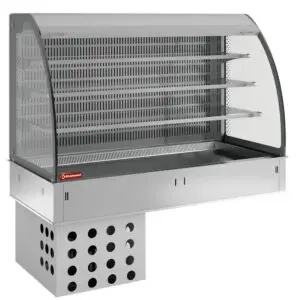 Diamond DPA/BTVA312-R2 Patisserie Display Counter on Wall with Sink, 1125mm
