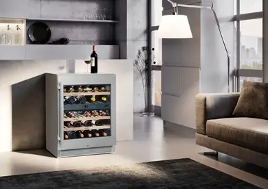 Liebherr WTes 1672 Vinidor Stainless Steel Glass Single Door Undercounter Wine Cabinet, 34 x 750ml Bottles - Image 2