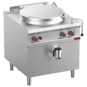 Diamond G9/M10D8-N Gas Direct Heating Boiling Pan on Cupboard, 100 Litres