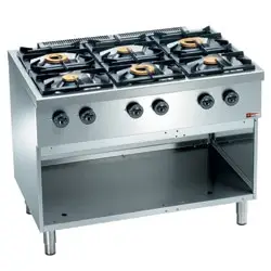 Diamond C6GA11-SP Gas Oven & Open Cupboard