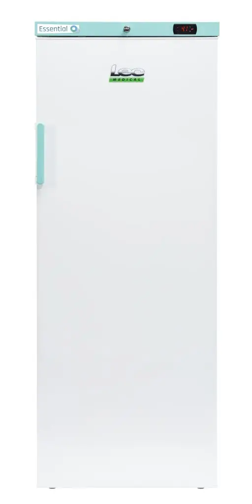 LEC Medical WSR310DC-UK Solid Single Door Ward Countertop Refrigerator, 310 Litres