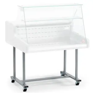 Diamond 200-Z Glass Display Undercarriage on Wheels