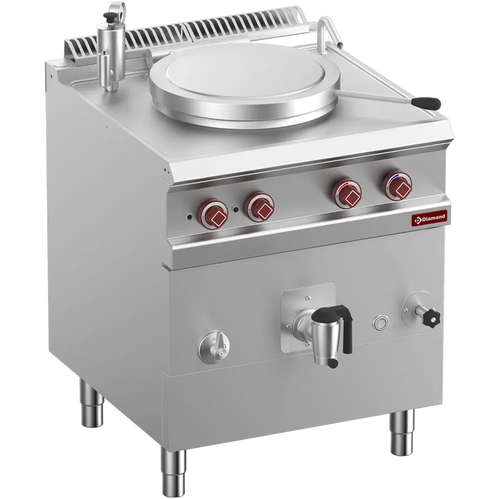 Diamond E7/M50I7-N Electric Indirect Heating Boiling Pan, 50 Litres