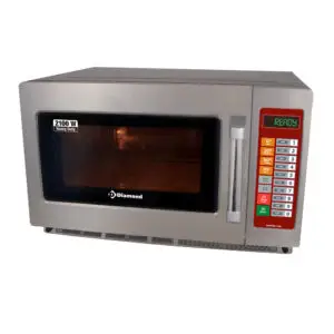 Diamond DW3421-DE Stainless Steel Microwave, 2100W