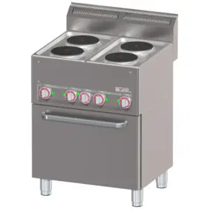 Diverso WR-E4CF-22 Electric Convection Oven