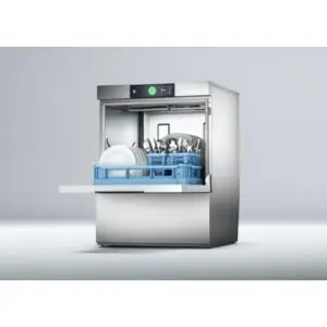 Hobart FPW-10B 500mm Basket Frontloading Commercial Dishwasher with Chemical Pump & Drain Pump, 18 Plates