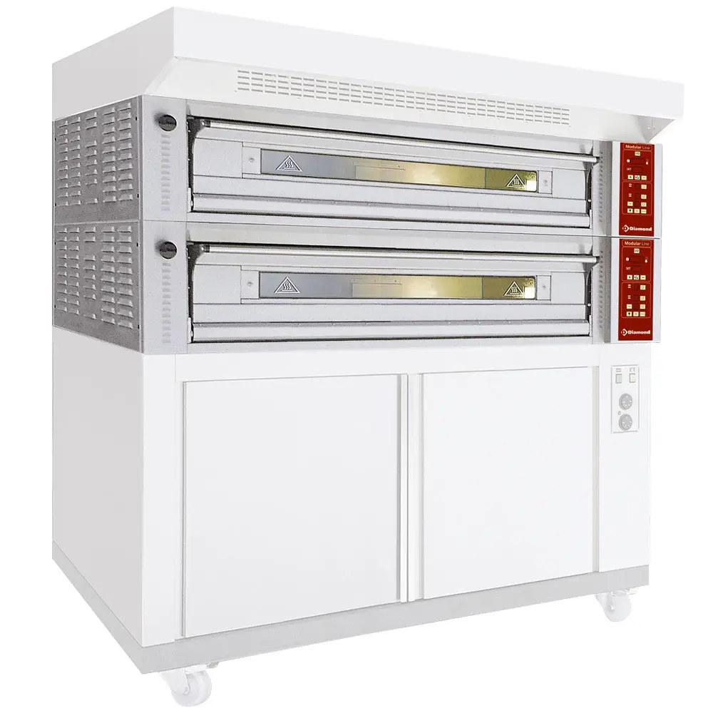 Diamond FT3M-18 Electric Modual 2 Chamber Pizza Oven, 2 Pizzas