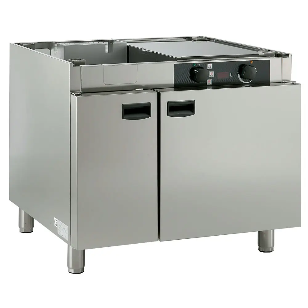 Diamond AC/AC6-10-X 2 Door Heating Cupboard with Oven, 2.8kW