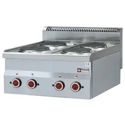 Diamond E60/4P6T Electric cooker 4 hobs -Top- - Image 2