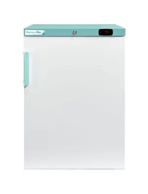 Lec Medical PPSR158BT-UK Solid Single Door Pharmacy Plus Bluetooth Enabled Countertop Refrigerator, 158 Litres