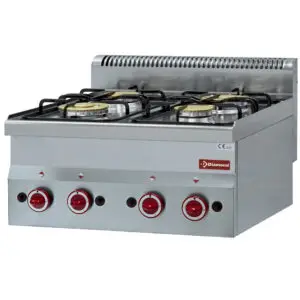 Diamond G60/4F6T Gas cooker 4 burners -Top-