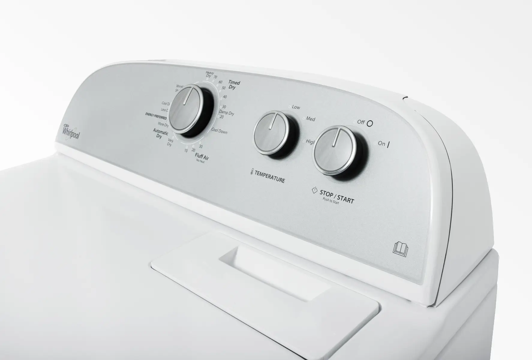 Whirlpool Atlantis 3LWED4815FW 6th Sense American Style Vented Dryer, 15kg - Image 4