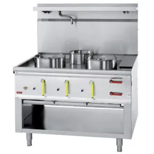 Diamond CHINA/3L 3 Burner Wok Stove with Water Curtain