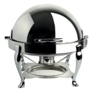 Diamond DA/RTR-LIQ Stainless Steel "Rounded" Stove, "Roll-Top" Lid, Gn 1/1-65 Mm